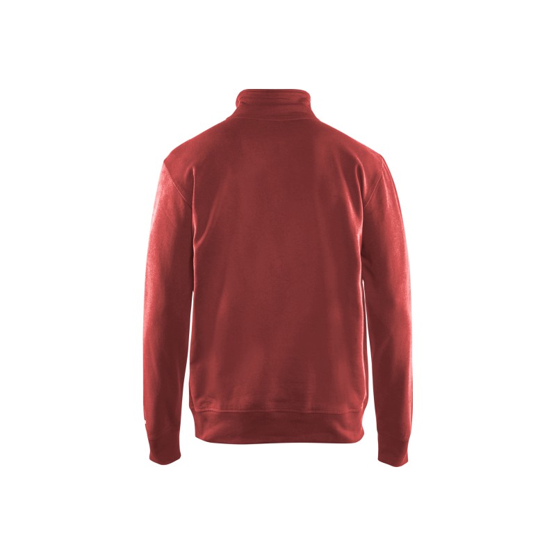 Sweatshirt met halve rits Sweatshirt met halve rits