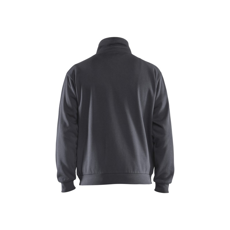 Sweatshirt met halve rits Sweatshirt met halve rits