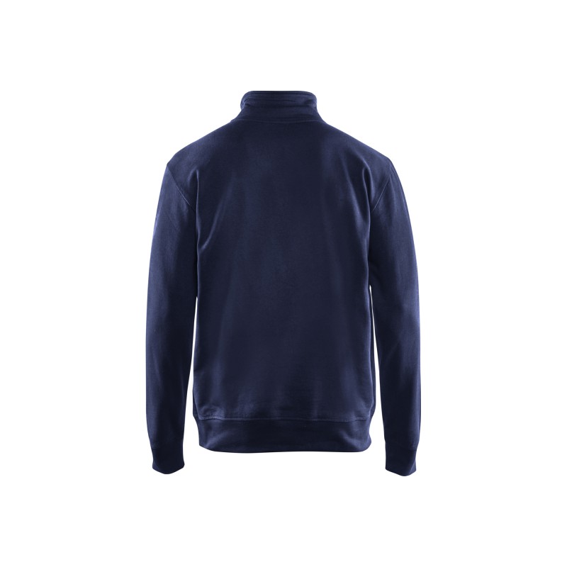 Sweatshirt met halve rits Sweatshirt met halve rits