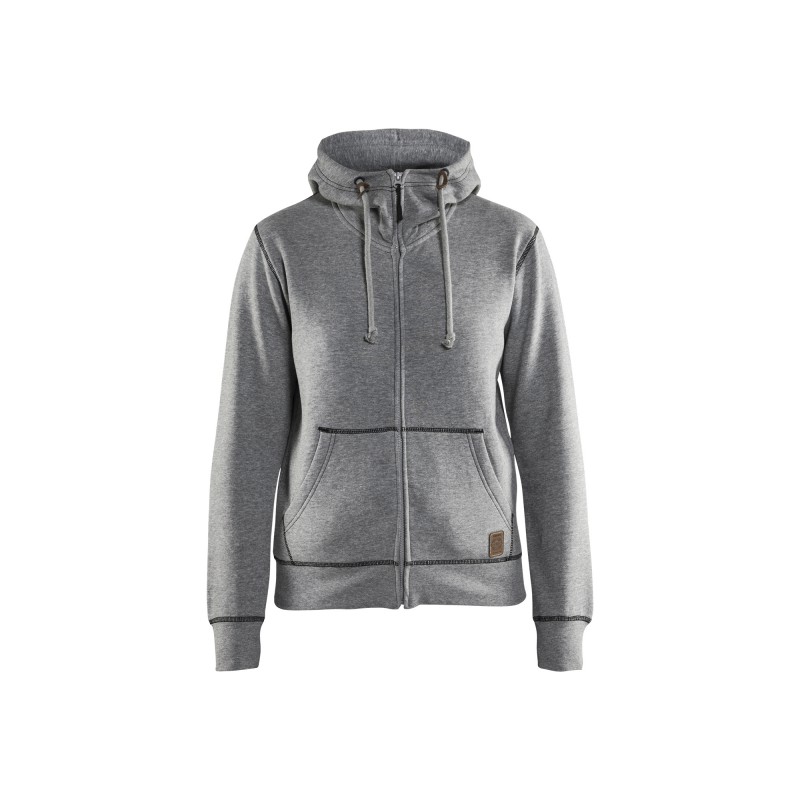 Dames hooded sweatvest