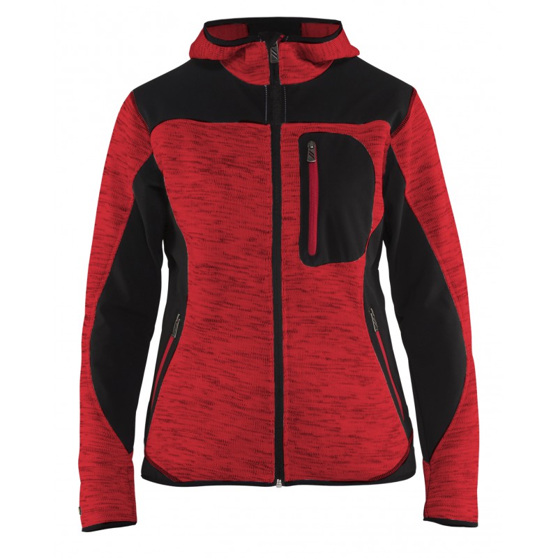 Dames Vest met Softshell