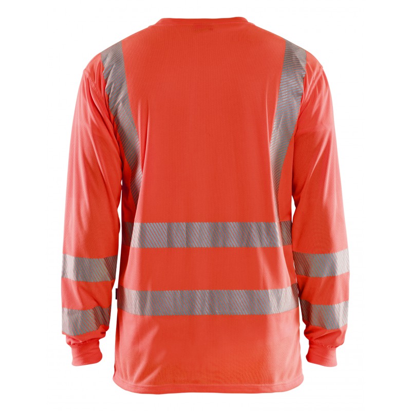 UV-T-shirt lange mouw High Vis