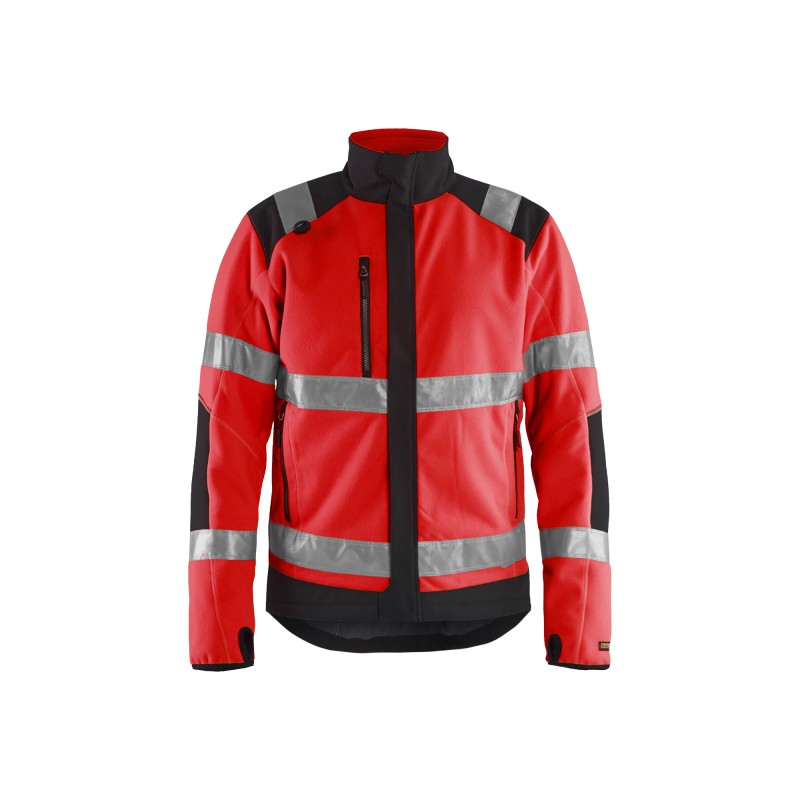 Winddicht Fleecejack High Vis