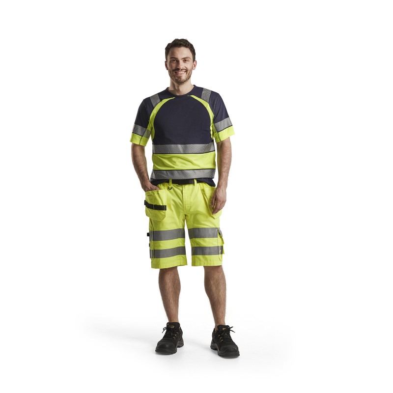 Short met stretch High Vis