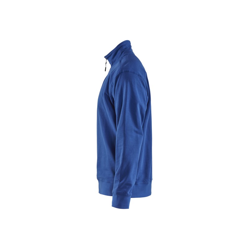 Sweatshirt met halve rits Sweatshirt met halve rits