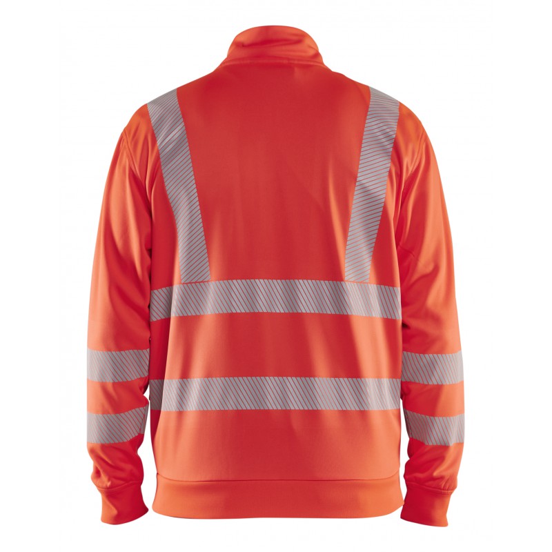 High Vis Sweatshirt met rits High Vis Sweatshirt met rits