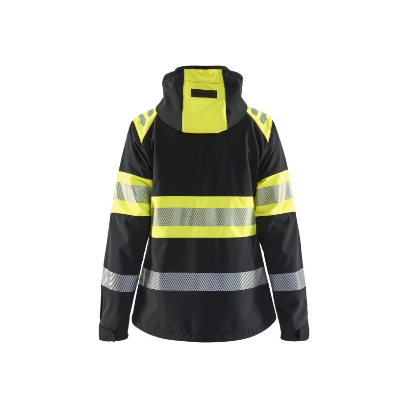 Dames Softshell Jack High Vis
