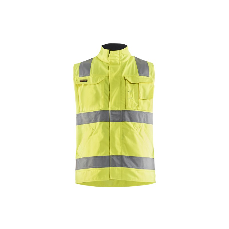 Werkvest. Ongevoerd High Vis