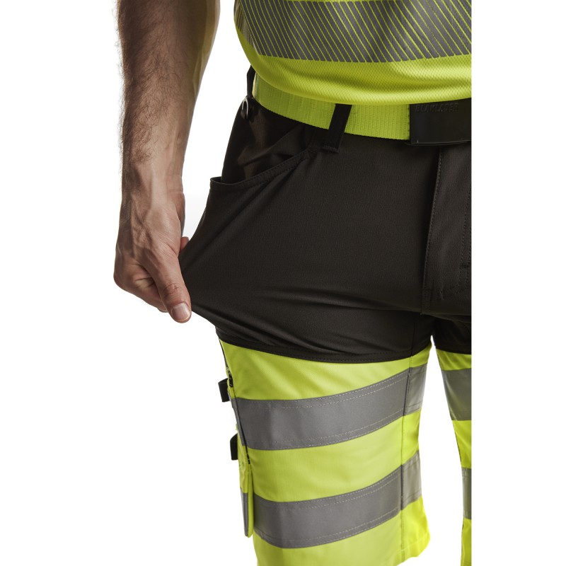 Short met stretch High Vis