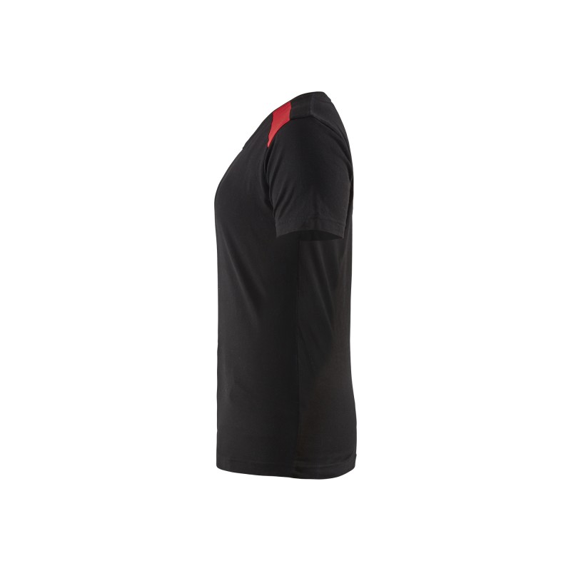 Dames T-shirt bi-colour Dames T-shirt bi-colour