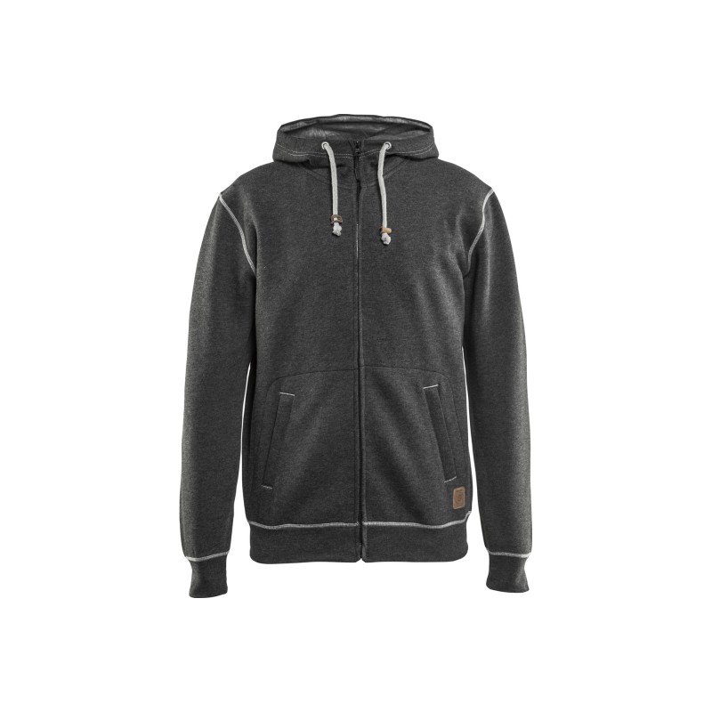 Hooded sweatshirt met rits