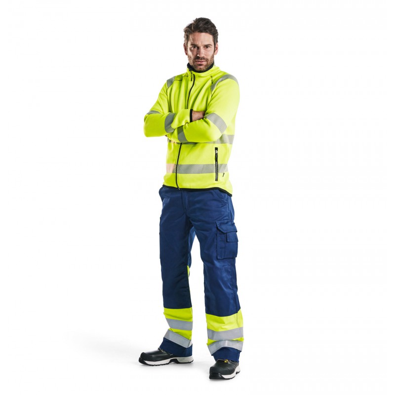 Gebreid vest High Vis