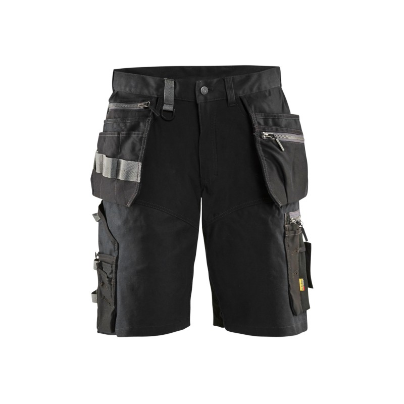 Short met stretch en spijkerzakken