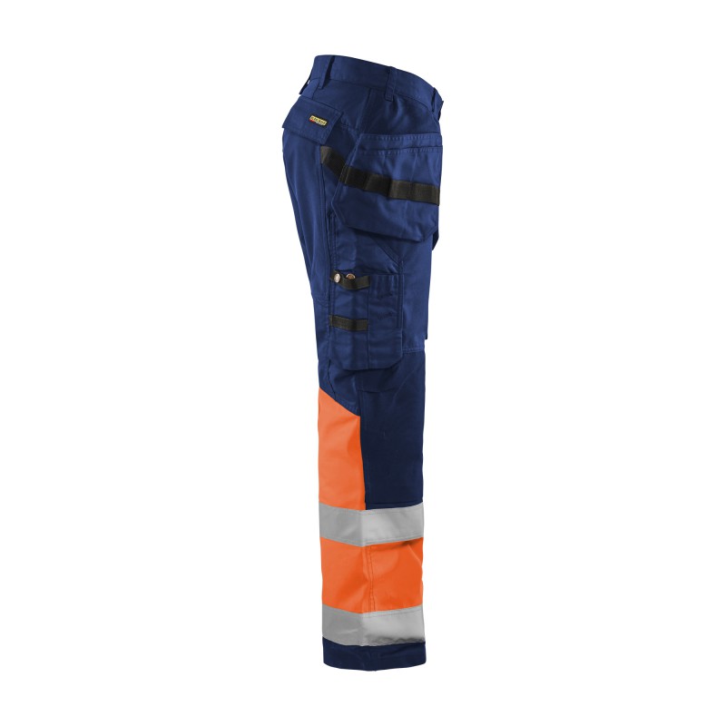 High Vis werkbroek met stretch