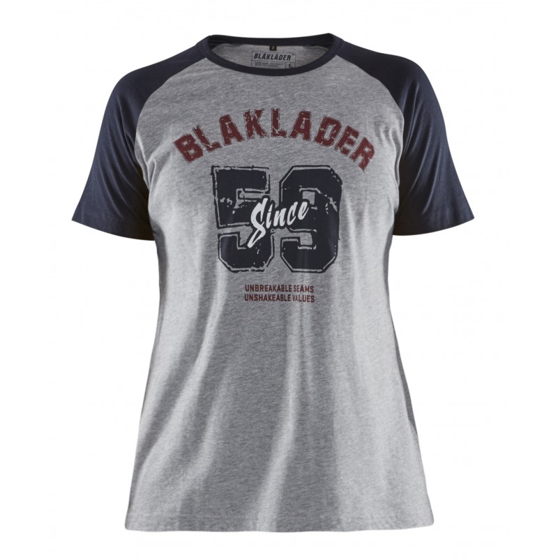 Dames T-shirt Limited Retro Blaklader since 1959