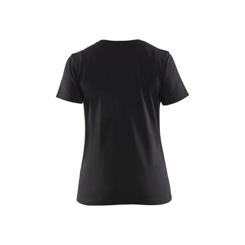 Dames T-shirt bi-colour Dames T-shirt bi-colour