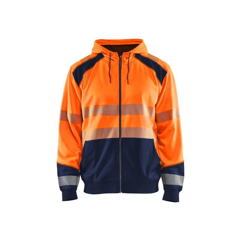 Hooded sweatshirt High Vis