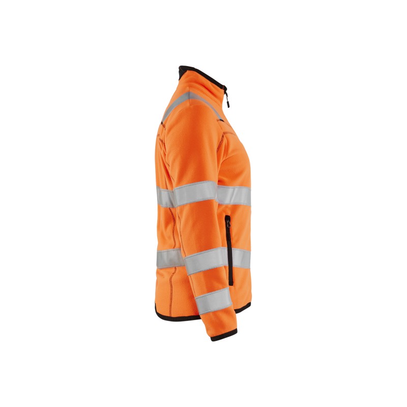 Dames Microfleecevest High Vis