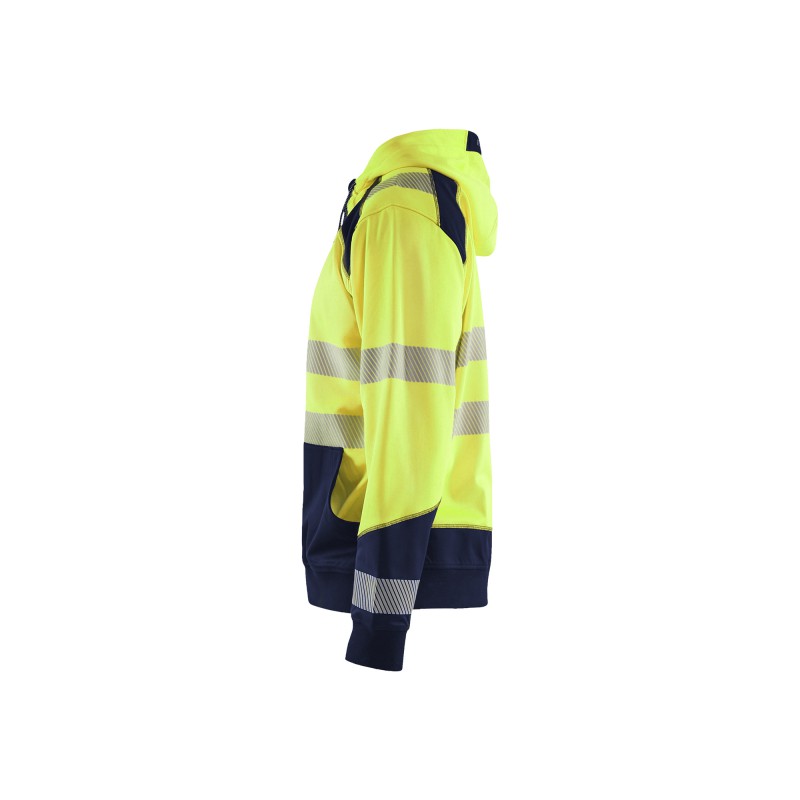 Hooded sweatshirt High Vis