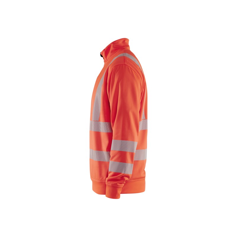 High Vis Sweatshirt halve rits High Vis Sweatshirt halve rits