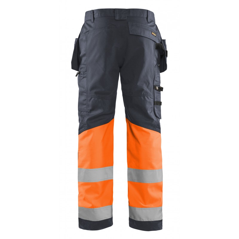 High Vis werkbroek met stretch