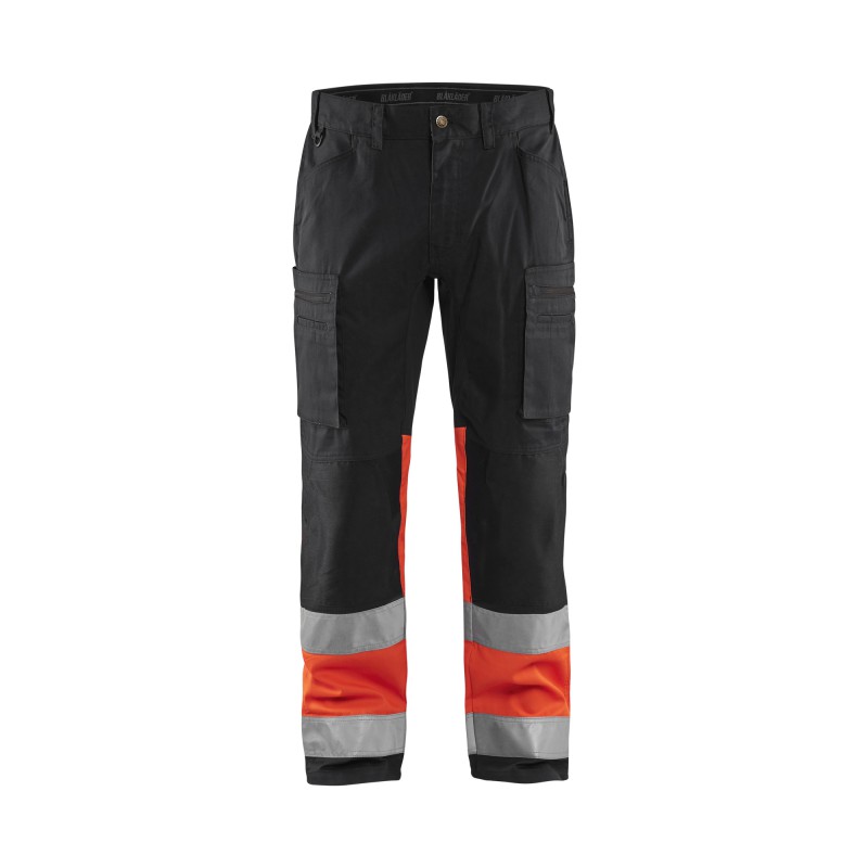 Werkbroek met stretch High Vis