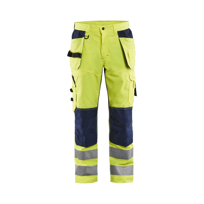 Werkbroek High Vis met ventilatie