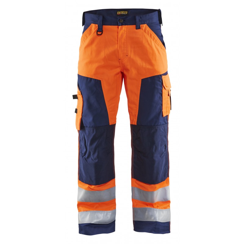 Werkbroek High Vis zonder spijkerzakken