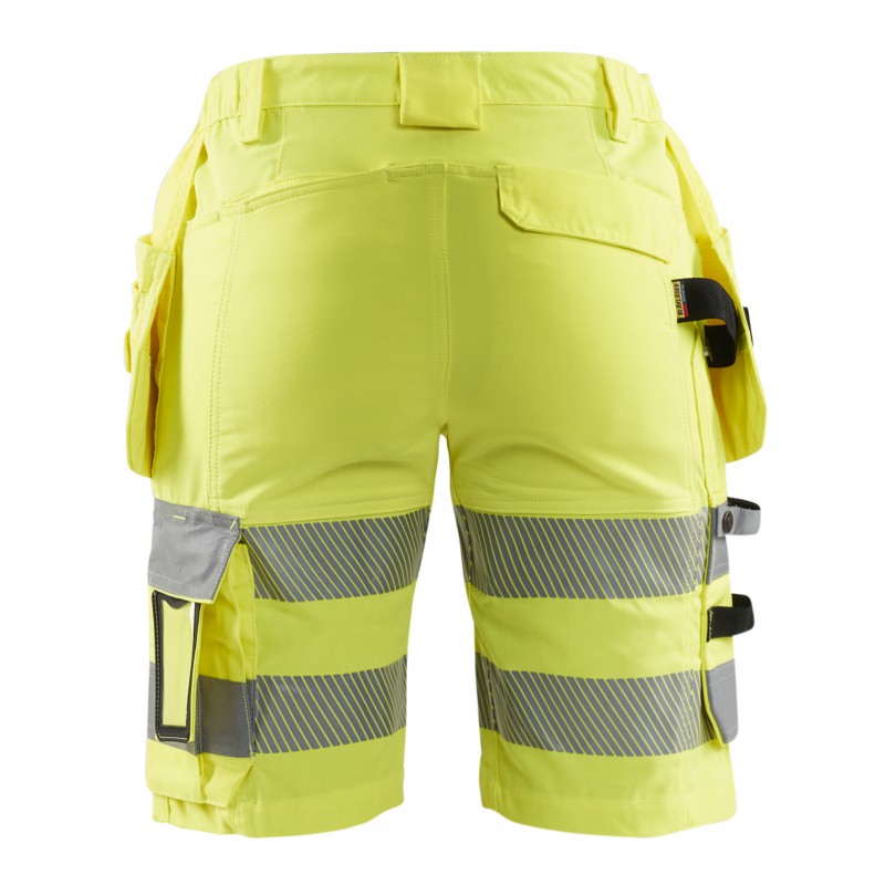 Dames High Vis short met stretch
