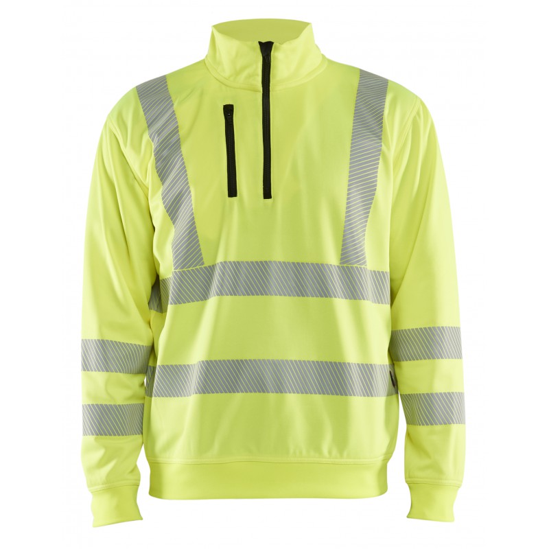 High Vis Sweatshirt halve rits High Vis Sweatshirt halve rits