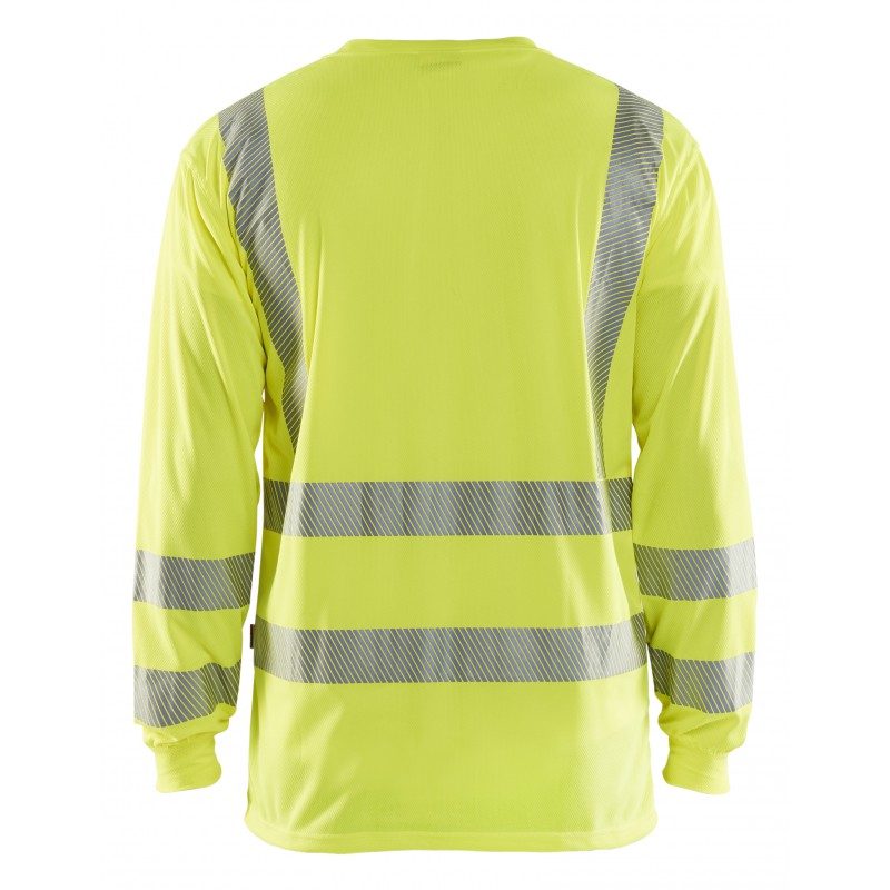 UV-T-shirt lange mouw High Vis