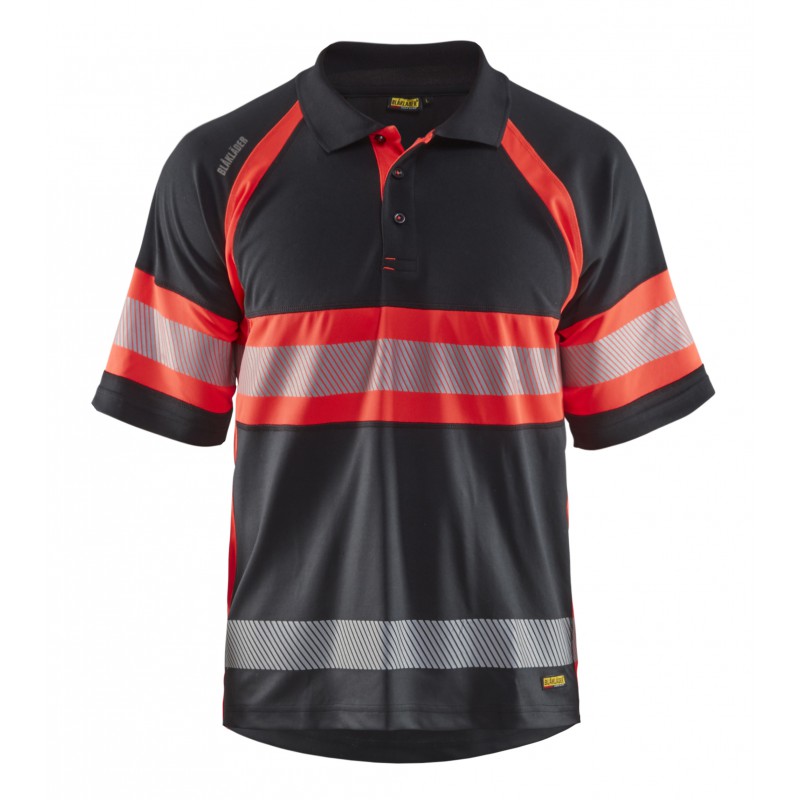 UV-Poloshirt High Vis Klasse 1