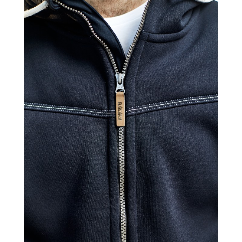 Hoodie met warme voering