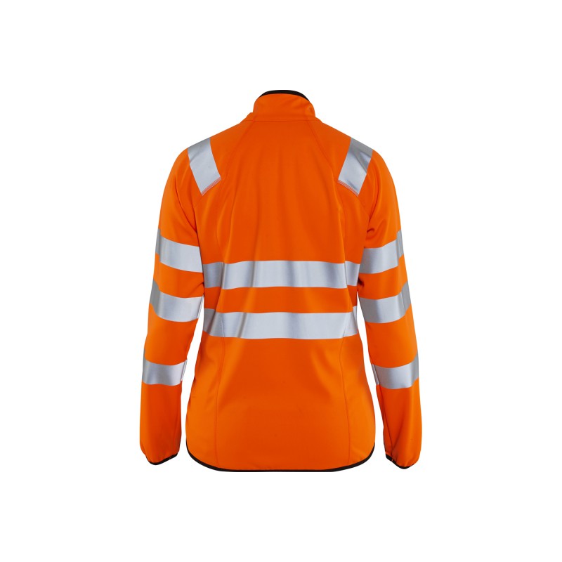 Dames Softshell jack High Vis