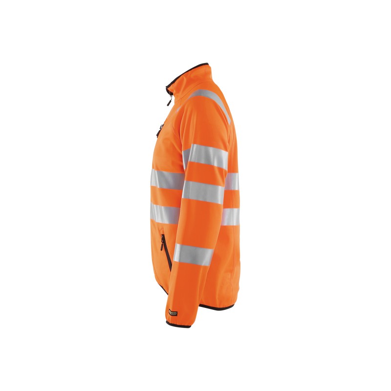 Dames Softshell jack High Vis