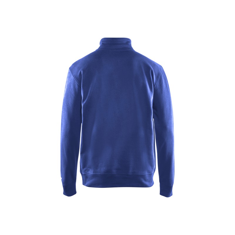Sweatshirt met halve rits Sweatshirt met halve rits