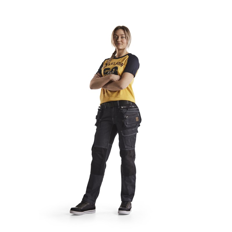 Dames T-shirt Limited Retro Blaklader since 1959 Dames T-shirt Limited Retro Blaklader since 1959