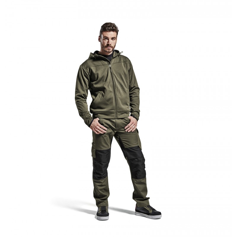 Service werkbroek met stretch zonder spijkerzakken