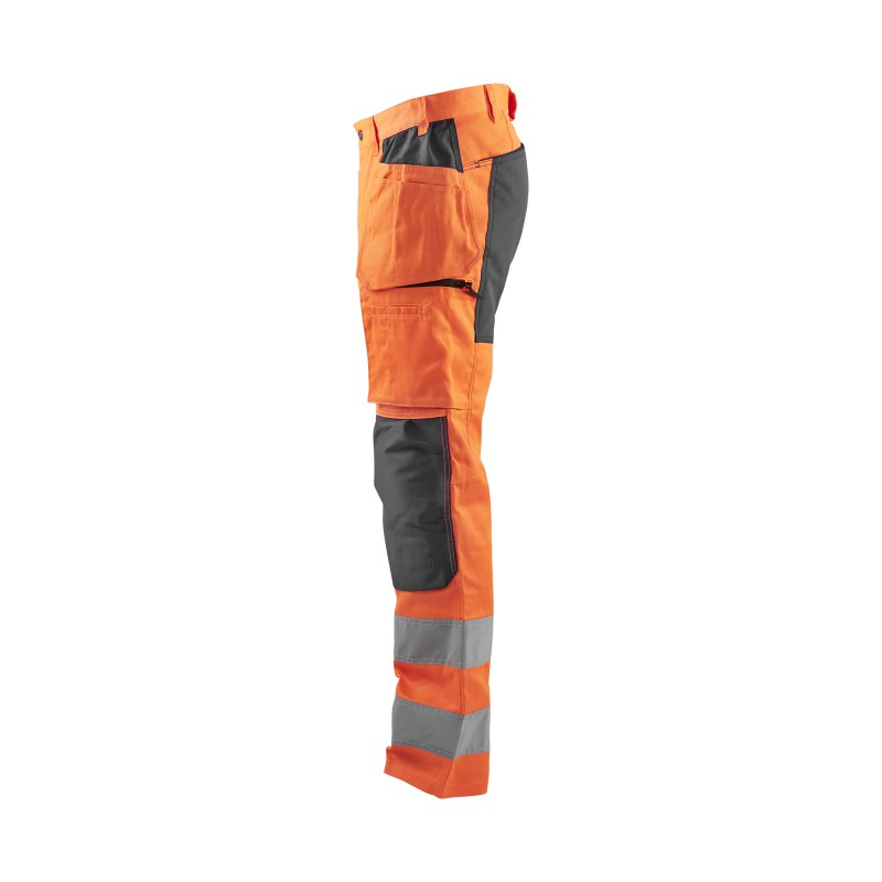 Werkbroek met stretch High Vis
