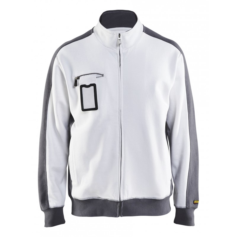 Sweatshirt lange rits