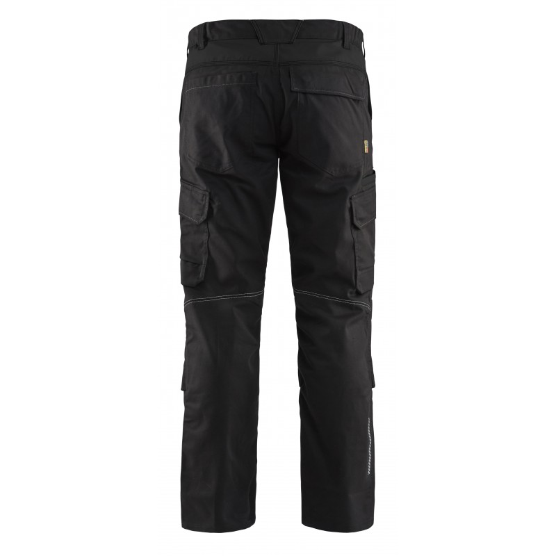 Industrie werkbroek stretch met kniezakken