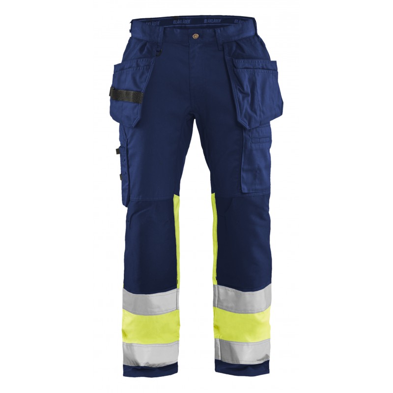 High Vis werkbroek met stretch