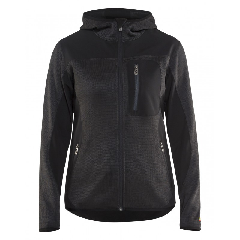 Dames Vest met Softshell