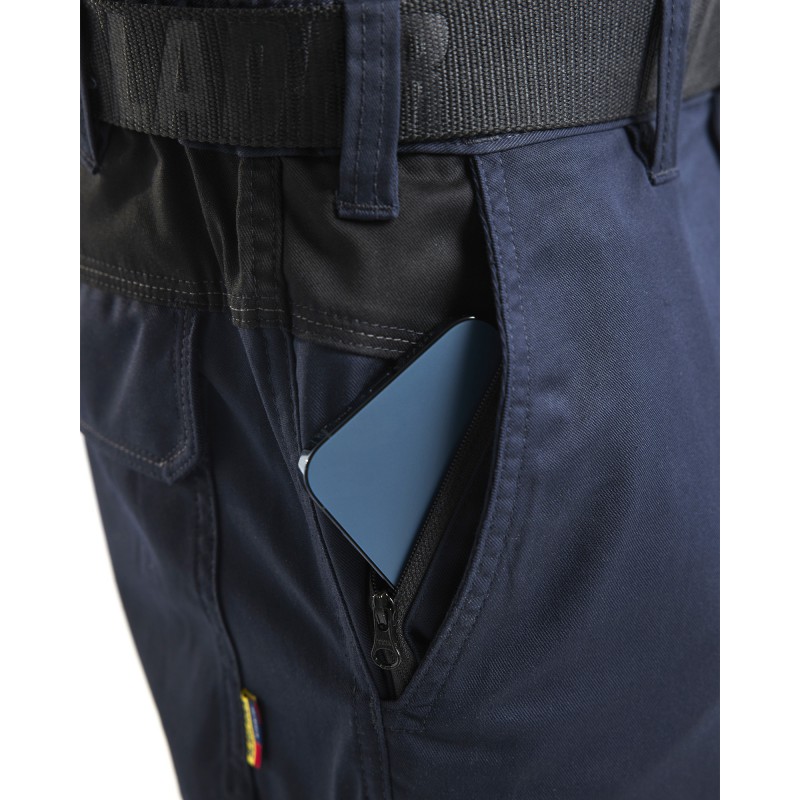 Industrie werkbroek stretch met kniezakken