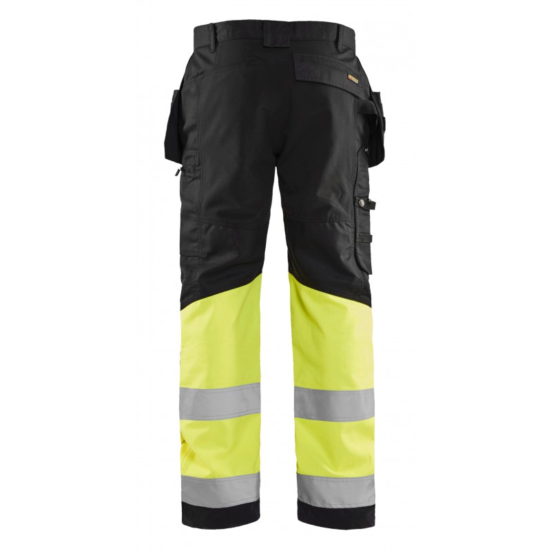 High Vis werkbroek met stretch