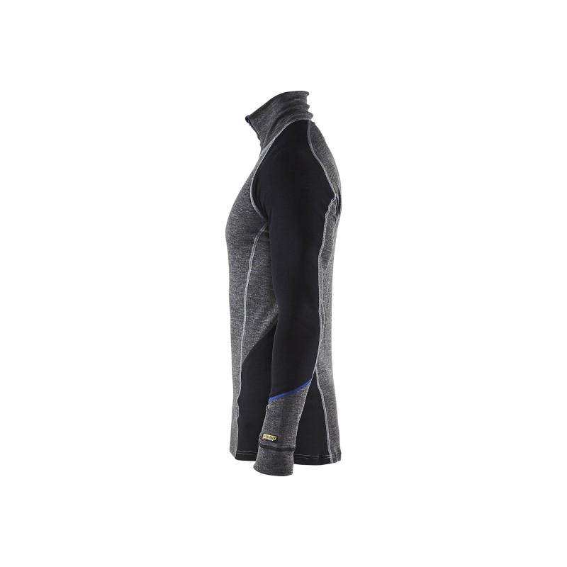 Onderhemd Merino met rits WARM