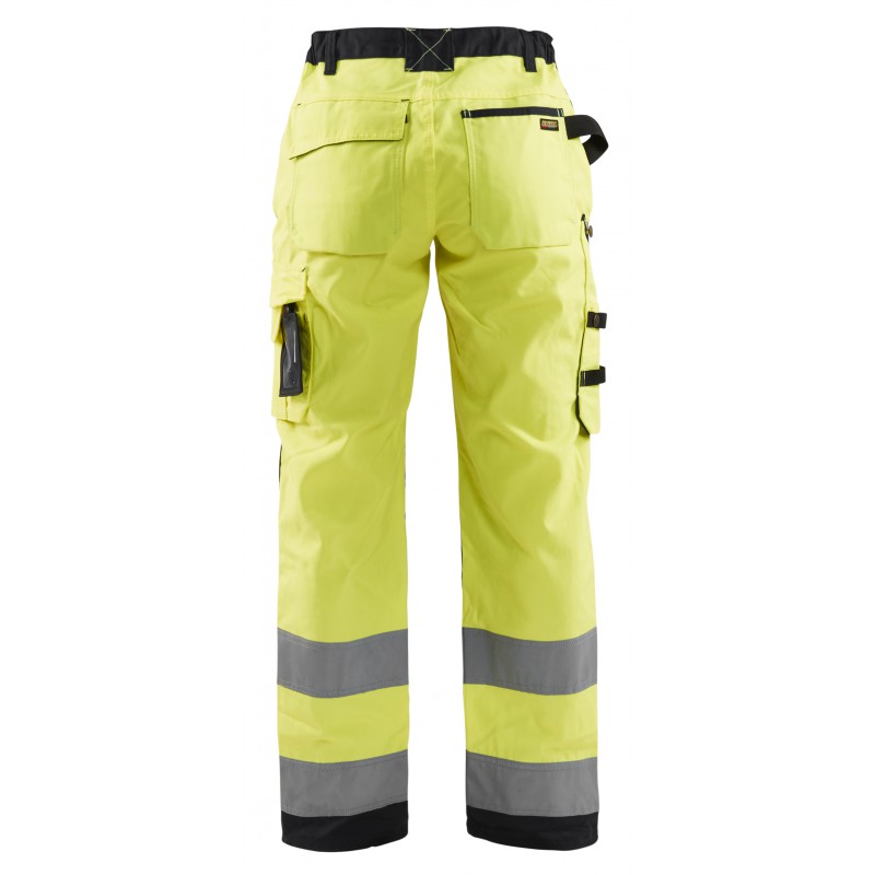 Dames werkbroek High Vis zonder spijkerzakken