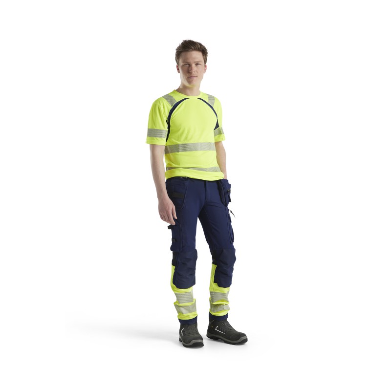 High Vis 4-weg-stretch werkbroek