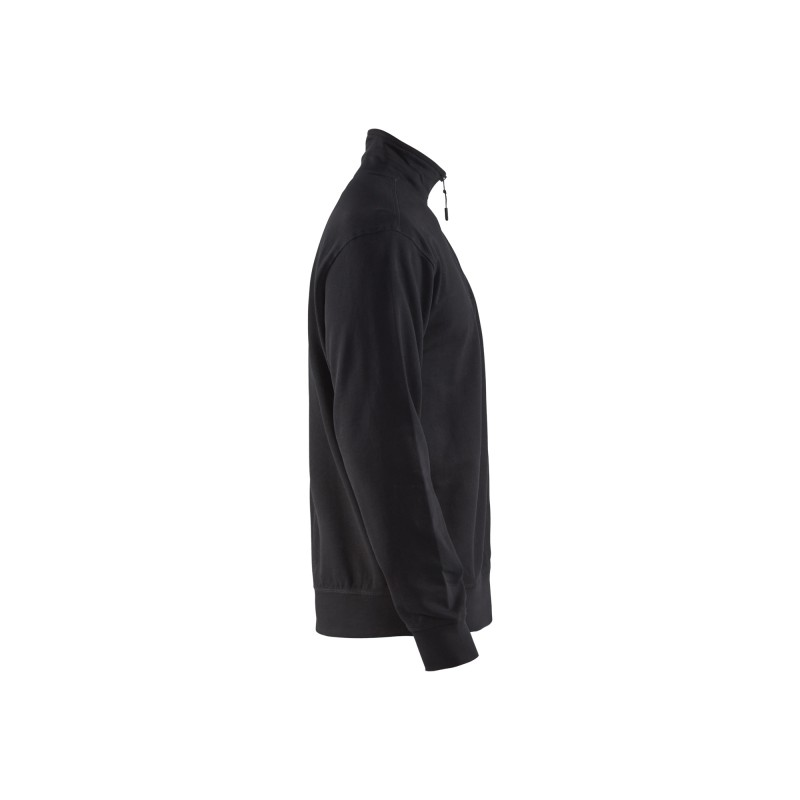 Sweatshirt met halve rits Sweatshirt met halve rits