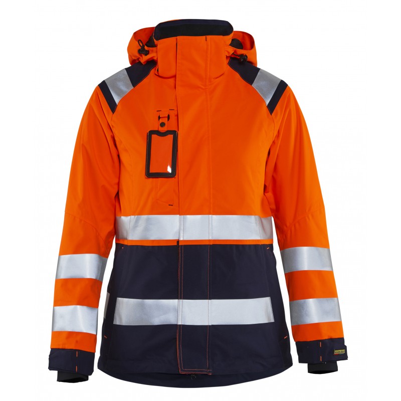 Dames Shell jack High Vis